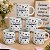 Jogo 6 Caneca Café Chá Porcelana 200ml Professores Reforçada - Imagem 6
