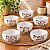 Kit 6 Tigela Bowl Cumbuca Sopa Sorvete 500ml Porcelana Decor - Imagem 4