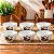 Kit 6 Tigela Bowl Cumbuca Sopa Sorvete 500ml Porcelana Decor - Imagem 3