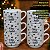 Kit Jogo Conjunto 6 Xícara Caneca 200ml Porcelana Natal - Imagem 3