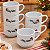 Kit Jogo Conjunto 6 Xícara Caneca 200ml Porcelana Natal - Imagem 1