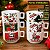 Kit Jogo Conjunto 6 Xícaras Caneca 200ml Porcelana Natal - Imagem 4