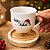 Kit Jogo Conjunto 6 Xícaras Caneca Café Chá Porcelana Natal - Imagem 6