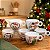 Kit Jogo Conjunto 6 Xícaras Canecas 150ml Porcelana Natal - Imagem 3