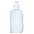 Porta Álcool Gel / Sabonete Líquido 300ml, Saboneteira - Porcelana Branca - Imagem 1