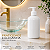 Porta Álcool Gel / Sabonete Líquido 300ml, Saboneteira - Porcelana Branca - Imagem 2