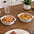 Kit 2 Travessas Refratária c/ Alças Porcelana Decorada 20cm - Imagem 2