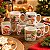 Kit Jogo Conjunto 6 Caneca 100ml Porcelana Natal Boas Festas - Imagem 1