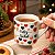 Kit Jogo Conjunto 6 Caneca 100ml Porcelana Natal Boas Festas - Imagem 8