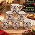Kit Jogo Conjunto 6 Caneca 100ml Porcelana Natal Boas Festas - Imagem 3
