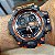 G-Shock Transformers Preto/Laranja 55MM A Prova D'água - Imagem 2