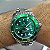 Rolex Submariner Em Aço Verde 46MM A Prova D'água - Imagem 1