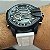 Diesel Caixa em Aço Pulseira de Silicone Branco 55MM - Imagem 2