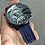 Diesel Caixa em Aço Pulseira de Silicone Azul 55MM - Imagem 5