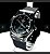 Hublot Geneve Pulseira de Borracha Preto 50MM - Imagem 1