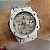 Hublot Geneve Pulseira de Borracha Cinza Bisel 50MM - Imagem 1