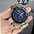 Casio Edifice Em Aço EF-539D Dourado/Azul 45MM A Prova D'Água - Imagem 9