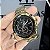 Casio Edifice Em Aço EF-539D Dourado/Preto 45MM A Prova D'Água - Imagem 8