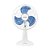Ventilador De Mesa Oscilante Notos Branco/Azul, 3 Lâminas Premium, 30cm 220V - Ventisol - Imagem 1