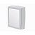 Armário Em Plástico Branco Para Banheiro 37x30Cm - Astra - Imagem 1