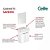 Kit Armário 40CM Saveiro Celite Branco - Roca Louca - Imagem 5