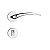 Fechadura Externa Classic Roseta Redonda 691-80 Cromada - Pado - Imagem 2