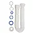 Sifão Extensivo 1,5m Branco - Blukit - Imagem 3