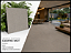 Cerâmica Granilhada Classe A 81x81 Cleantec Grey Formigres - Imagem 2