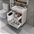 Kit Armário Mariana Com Pé Jade Nude 60cm - Fabribam - Imagem 2