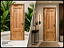 Porta de Madeira Finger Mogno 80x210 Reck Portas - Imagem 2