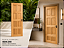 Porta de Madeira Piramidal 80x210 Reck Portas - Imagem 2