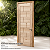 Porta de Madeira Almofada Mexicana Tijolinho 80x210 Salete - Imagem 1