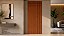 Porta Frisada Mogno Ideal Portas Várias - Imagem 3