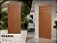 Porta Frisada Mogno Ideal Portas Várias - Imagem 2