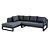 Sofá de Ferro Maite com Chaise - Imagem 1