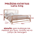 Cama de Ferro Meryn Rose King para Colchão 1,86x1,98 - Imagem 3