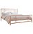 Cama de Ferro Meryn Rose King para Colchão 1,86x1,98 - Imagem 2