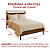 Cama de Ferro Giovana Casal 1,38x1,88 com 35cm do chão - Imagem 3