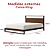 Cama de Ferro Giovana King 1,86x1,98 com 35cm do chão - Imagem 3