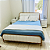 Cama de Ferro com Cabeceira Estofada Viúva 1,28x1,88 - Imagem 1