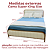 Cama de Ferro com Cabeceira Estofada Super King Size 1,93x2,03 - Imagem 3