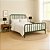Cama de Ferro Diana King 1,86x1,98 com 30cm do Chão - Imagem 5