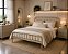 Cama de Ferro Diana de Casal 1,38x1,88 com peseira mais baixa - Imagem 3