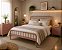 Cama de Ferro Diana Queen 1,58x1,98 com peseira mais baixa - Imagem 15