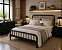 Cama de Ferro Diana Queen 1,58x1,98 com peseira mais baixa - Imagem 13
