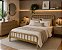Cama de Ferro Diana Queen 1,58x1,98 com peseira mais baixa - Imagem 9