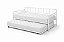 Sofá Cama De Ferro Com Cama Auxiliar Para Colchão 78x188 - Imagem 3