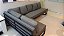 SOFÁ DE FERRO MAITE COM CHAISE 2,40X2,40 + MESA LATERAL - Imagem 2