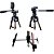 Tripé Greika WT-3750 para Câmeras DSLR e Smartphones - Imagem 4