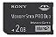 Cartão Sony Memory Stick Pro Duo 2Gb Mark2 - Imagem 1